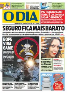 Jornal O Dia - 9 de junho de 2012 - Sábado