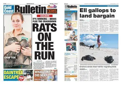 The Gold Coast Bulletin – October 17, 2013