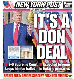 New York Post - March 5, 2024