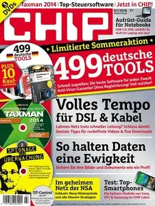 Chip Magazin No.07 - Juli 2014 + Chip Smartphone - Juni-Juli-August 2014 / Deutsch