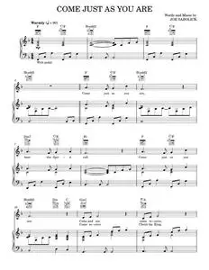 Come just as you are - Crystal Lewis (Piano-Vocal-Guitar)