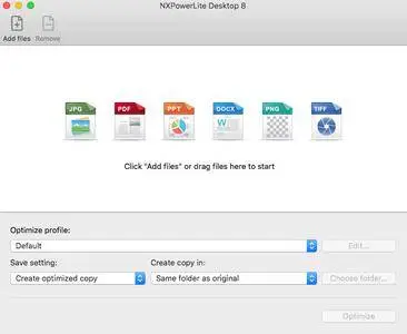 NXPowerLite Desktop 8.0.6 macOS