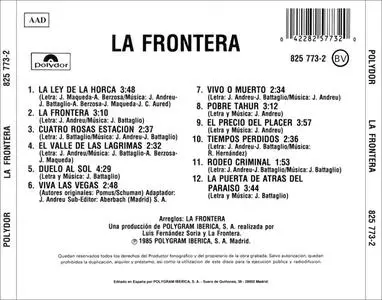 La Frontera - s/t (1985) {1990 Polydor/PolyGram Spain}