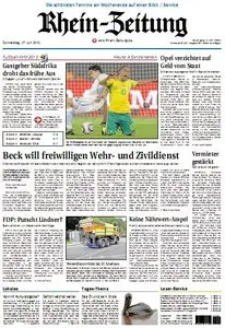 Rhein-Zeitung Koblenz vom 17. Juni 2010