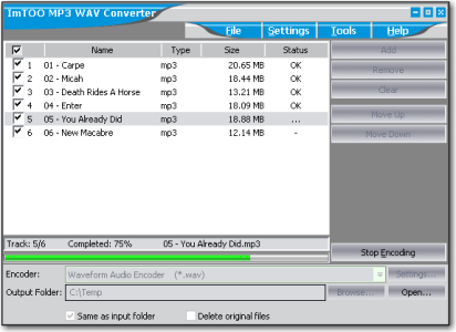 ImTOO MP3 WAV Converter 2.1.80.0311 Portable