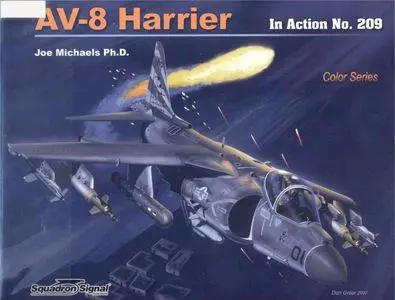 AV-8 Harrier in action - Aircraft No. 209 (Squadron/Signal Publications 1209)