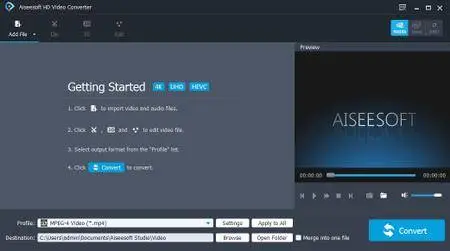 Aiseesoft HD Video Converter 9.2.18 Multilingual Portable