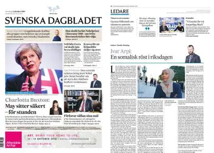 Svenska Dagbladet – 04 oktober 2018