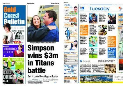 The Gold Coast Bulletin – May 18, 2010
