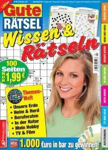 Gute Rätsel Wissen & Rätseln - November-Dezember 2017