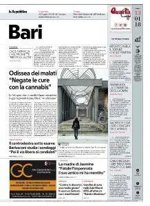 la Repubblica Bari - 13 Gennaio 2018