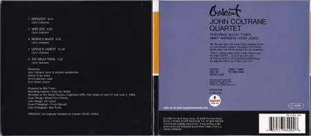 John Coltrane Quartet - Crescent (1964) {Impulse!-Verve Originals 0602517649026 rel 2008}