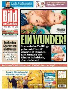 Bild am Sonntag - 16 Oktober 2016