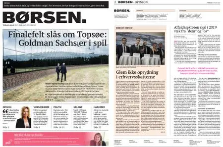 Børsen – 08. januar 2019