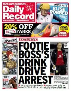 Daily Record - 22 Saturday, February 2014
