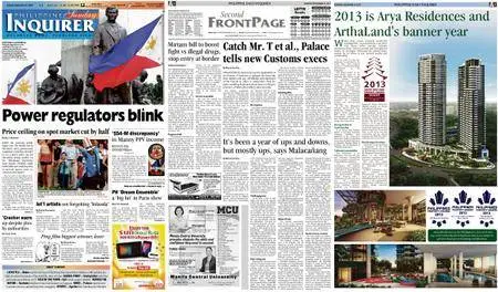 Philippine Daily Inquirer – December 29, 2013