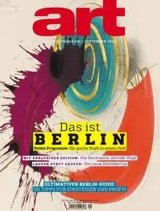 Art Magazin - September 2016