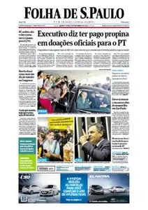 Folha de São Paulo - 4 de dezembro de 2014 - Quinta 