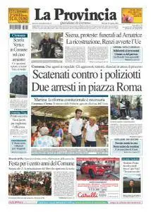 La Provincia di Cremona - 30 Agosto 2016