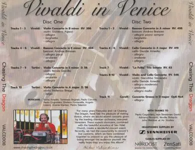 Interpreti Veneziani - Vivaldi in Venice (2019) {2CD Set Chasing the Dragon VALCD008}