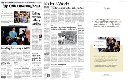 The Dallas Morning News – August 29, 2022
