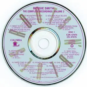 Bessie Smith - The Complete Recordings Vol. 3 (1992) {2CD Set Columbia C2K 47474 rec 1925-1928}