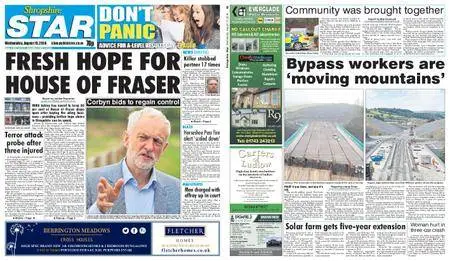 Shropshire Star Shrewsbury Edition – August 15, 2018