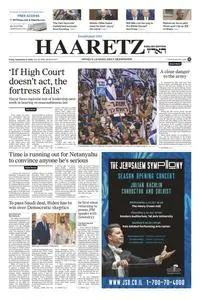 Haaretz English Edition - 8 September 2023