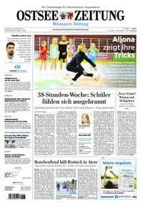 Ostsee Zeitung Wismar - 30. August 2018