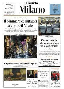 la Repubblica Milano - 1 Dicembre 2021