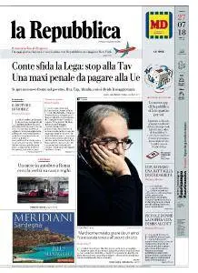 la Repubblica - 27 Luglio 2018