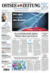 Ostsee Zeitung Greifswalder Zeitung - 23. Februar 2018