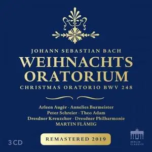 Martin Flämig, Dresdner Kreuzchor, Dresdner Philharmonie & Peter Schreier - Bach: Christmas Oratorio, BWV 248 (2019)