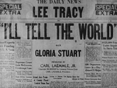 I'll Tell the World (1934)