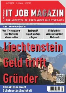 IT Job Magazin - Juni-Juli 2015