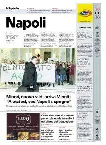 la Repubblica Napoli - 16 Gennaio 2018