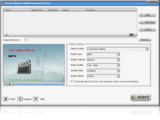 A-one Video to Audio Converter v6.9.14