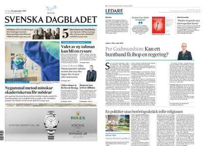 Svenska Dagbladet – 21 september 2018