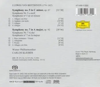 Wiener Philharmoniker, Carlos Kleiber – Beethoven: Symphonien Nos. 5 & 7 (1996) (Repost)