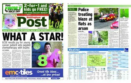 Nottingham Post – August 25, 2017