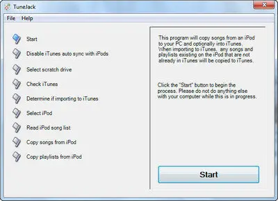 TuneJack for Windows 6.8.0.0