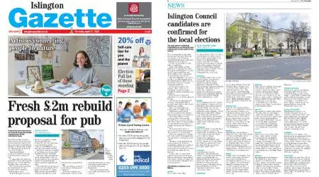 Islington Gazette – April 21, 2022