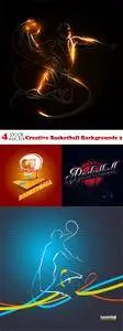 Vectors - Creative Basketball Backgrounds 2