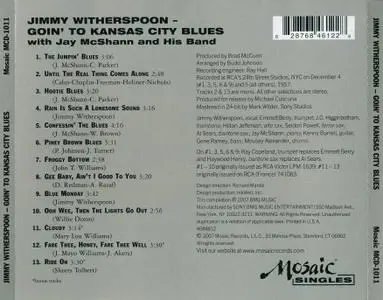 Jimmy Witherspoon - Goin' To Kansas City Blues (1957) {RCA Victor--Mosaic MCD-1011 rel 2007}