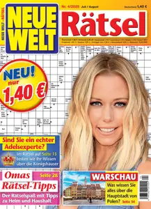 Neue Welt Rätsel - Juli-August 2025