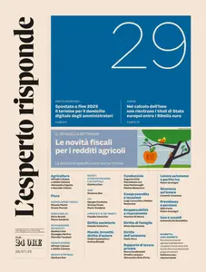 Il Sole 24 Ore L'Esperto Risponde - 28 Luglio 2025