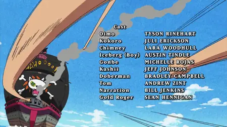 One Piece (1999 S11E76 Robins Liberation! Luffy vs Lucci Peak of the Decisive Battle Koten Gars