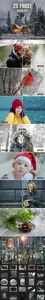 25 Realistic Frost Overlays for Photoshop