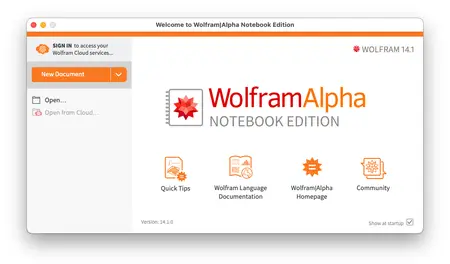 Wolfram|Alpha Notebook Edition 14.1.0 Multilingual macOS