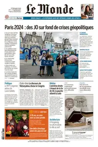 Le Monde du Vendredi 26 Juillet 2024